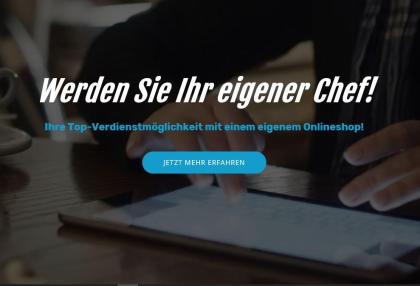 Top Verdienstmöglichkeit mit eigenem Onlineshop