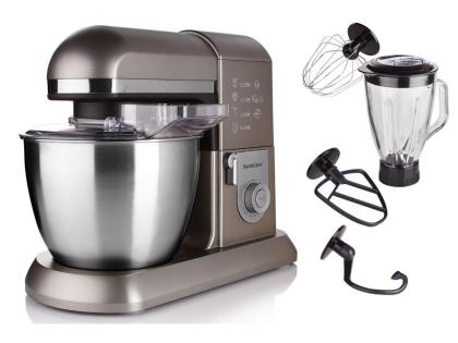 Profi-Küchenmaschine SKMP 1300 B3 Silvercerest Mixer Standmixer Rührgerät