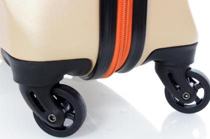 Reisekoffer Carbon ABS Reisetasche 360° 53L stark 518M