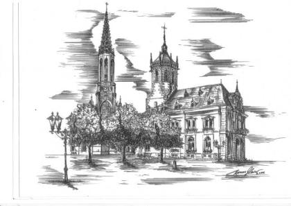 Federzeichnungen von Ihren Motiven