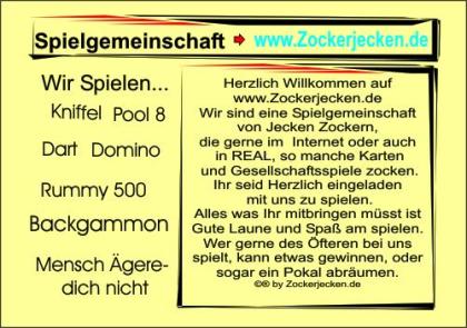 Kartenspieler Gesucht