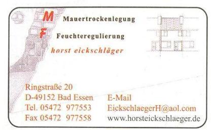 Mauertrockenlegung
