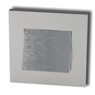 LED TREPPENBELEUCHTUNG 230V TREPPENLICHT STUFENLICHT WANDEINBAULEUCHTE Q6 80x80m