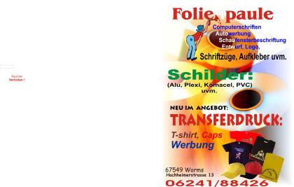 Sonderangebot T-Shirt Beflockung