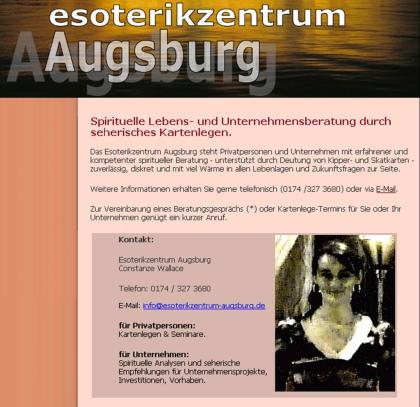 Esoterikzentrum Augsburg - Sprituelle Lebens- und Unternehmensberatung