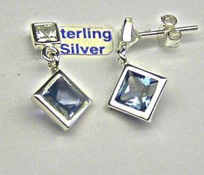 BLUBELL-OHRHAENGER, SILBER 925