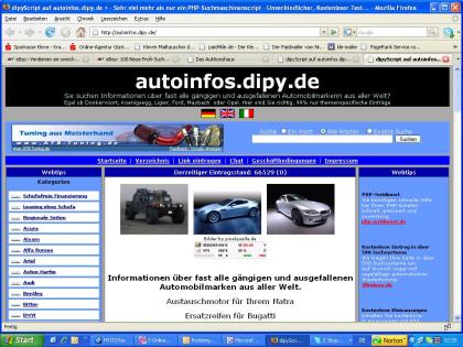 Suchmaschinen-Script für eine Domain mit MIRAGO-Schnittstelle