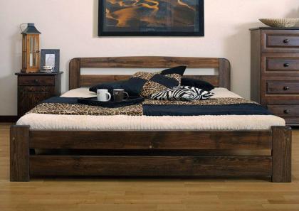 Bett Gästebett Kiefer Holz Doppelbett Holzbett 140x200cm Ehebett Bettgestell Neu