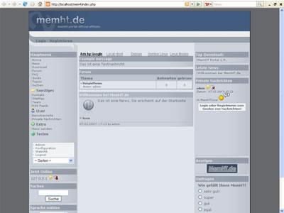 MemHT Portal Software