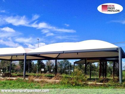 Pavillon 6x6 Überdachung Sonnenschutz Festzelt Terrassenüberdachung Pvc