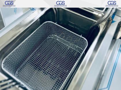 Elektro Fritteuse Friteuse Tischgerät 2x10L Gastronomie Gastro
