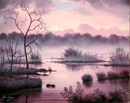 Traumhafte Moorlandschaft