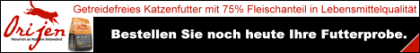 Getreidefreies Katzenfutter
