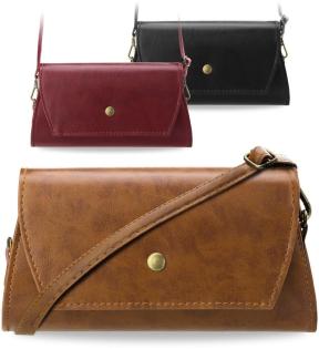 Klassische Damentasche steife Ausführung Clutch–Tasche Umhängetasche Schultertas