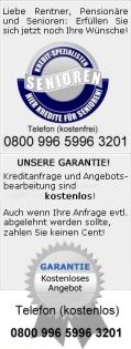 Senioren-Kredite 60+ -bis € 200.000- auch schufafrei