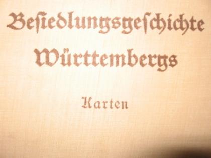 2 Karten, nördlicher 1938 und südlicher 1935 Teil