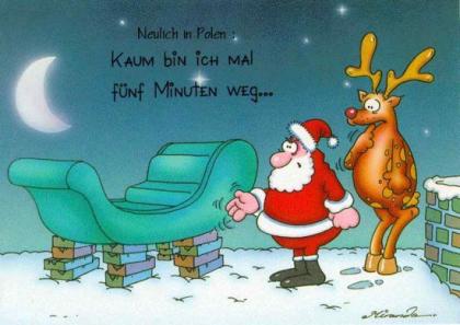 Santa Claus Is Coming To Town...! Und was schenken Sie...?