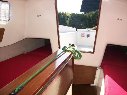 Jollenkreuzer Neptun 210 P mit ST-Trailer u. E-Motor