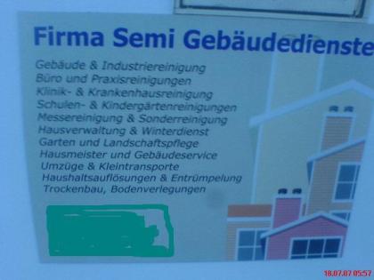 Gebäudereinigung  Spezialreinigung - Reinigungsmanagement