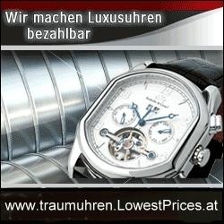 Traum-Uhren bis 80 % günstiger - € 20 geschenkt