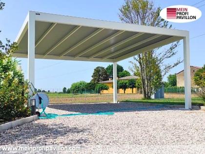 Pavillon 3x4 Überdachung Pagodenzelt Festzelt Pvc Terrassendach Pergola Terrasse