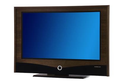 LCD-Fernseher in ECHTHOLZ!