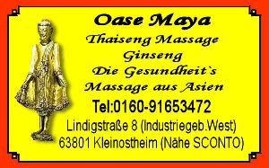 Ginseng  Thaiseng Massage asia Gesundheits  Rückenprobleme??? Gutschein