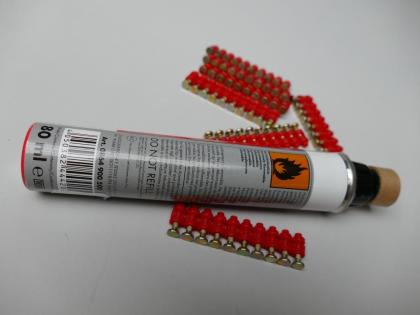 WÜRTH Magazinierte Nägel & Gaskartusche NG CS-2 HFB DIGA OVP