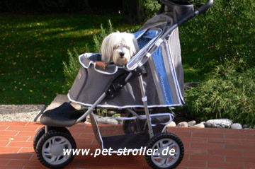 Der Pet-Stroller - der Hundebuggy für Ihren 4-beinigen Liebling