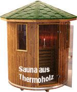 Die Außensauna für den Garten!