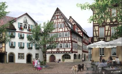 Urgemütliches Restaurant oder Weinstube