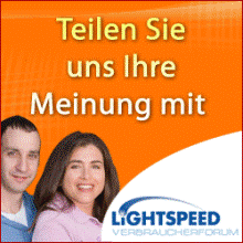 Das Lightspeed Verbraucherforum ist eine der wenigen Plattformen in Europa...