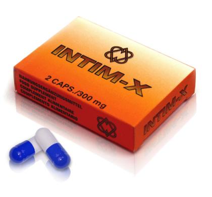 INTIM-X natürliches Potenzmittel ohne Nebenwirkungen