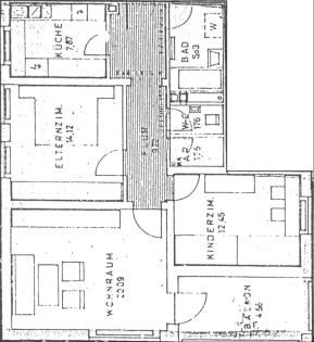 Tolle 3-Raum-Wohnung 75,19 m für nur 60.000 EUR. Keine Courtage.