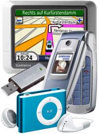 Bundle Navi Garmin   iPod Shuffle   Samsung M300