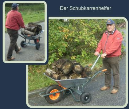 Schubkarrenhelfer - Stützräder für Schubkarren