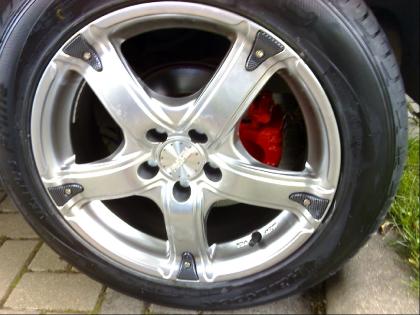 Verkaufe meine Alufelgen der Marke PLATIN p44 hyperbright  Hankook Ventus Prime