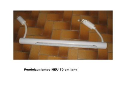 Pendelzuglampe