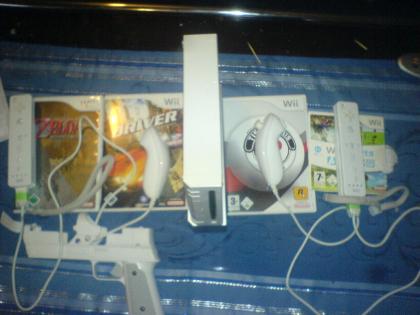 Nintendo wii mit 6 spielen und viel zubehör