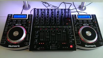 Numark + Reloop DJ Komplettset OVP! TOP!