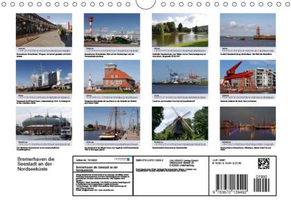 Kalender2021 Bremerhaven - die Seestadt an der Nordseeküste