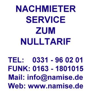 NACHMIETER SERVICE  ZUM NULLTARIF