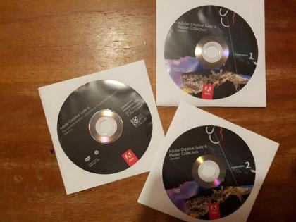 Adobe CS6 Creative Suite Master Collection Windows Vollversion Box