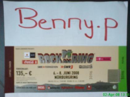 1 x Rock am Ring Ticket - Festivial ist ausverkauft
