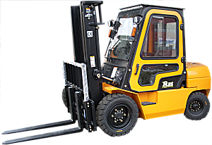 HC Gabelstapler 3t Diesel mit geheizter Kabine