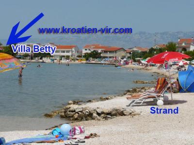 Direkt am Meer Insel Vir