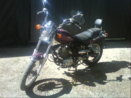 Husky...Shopper....Motorrad