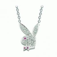 Playboy Halskette Kette Strass