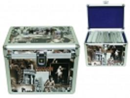 DVD / CD Edel BOXEN  ALU MIT NOSTALGIE DESIGN