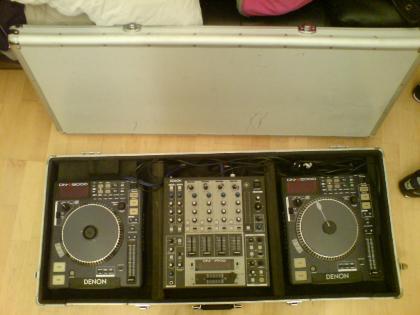 Denon Super DJ Set zu verkaufen. Denon DN-S5000 und DN-X1500